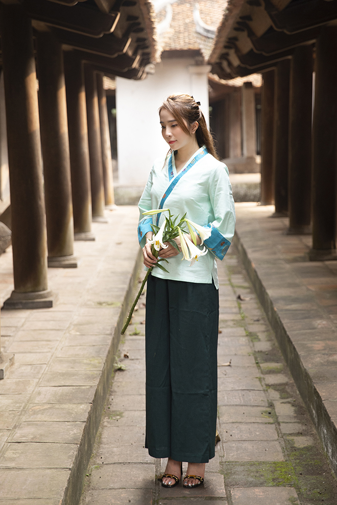 Cao Minh Tiến khiến Quỳnh Nga tạm rũ bỏ hình ảnh sexy - 11