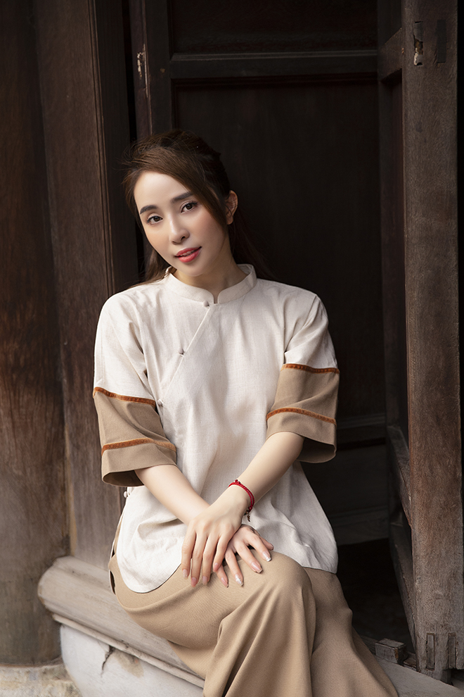 Cao Minh Tiến khiến Quỳnh Nga tạm rũ bỏ hình ảnh sexy - 7