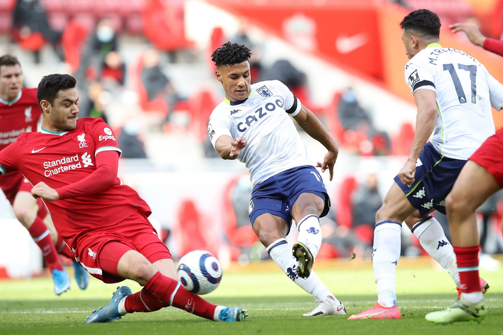 Kết quả Ngoại Hạng Anh: Ghi bàn phút bù giờ, Liverpool đánh bại Aston Villa - 1