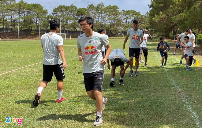 Tuấn Anh trở lại tập luyện - 1