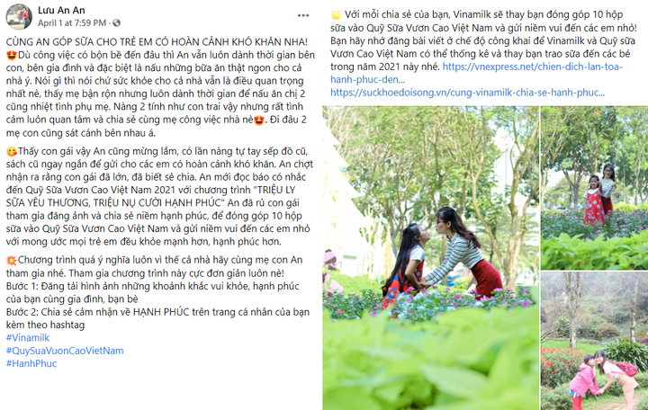 Mạng xã hội tràn ngập hạnh phúc với chương trình ‘triệu ly sữa’ của Vinamilk - 3