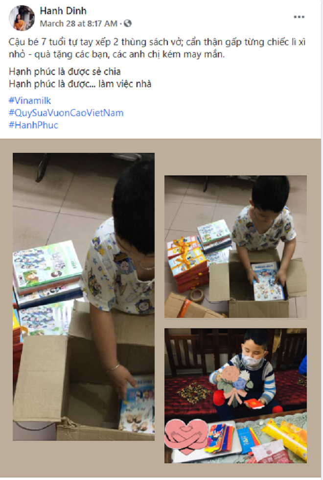 Mạng xã hội tràn ngập hạnh phúc với chương trình ‘triệu ly sữa’ của Vinamilk - 4