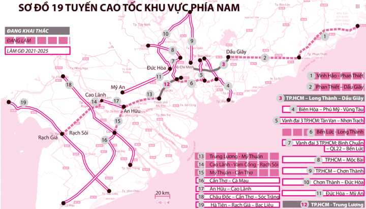 'Đánh thức' giao thông miền Nam với loạt cao tốc được triển khai - 1