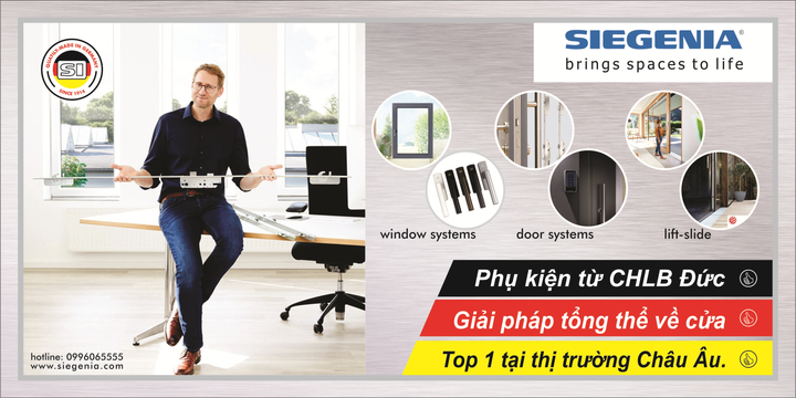 Phụ kiện cửa Siegenia: Sản phẩm Đức cho công trình Việt - 3