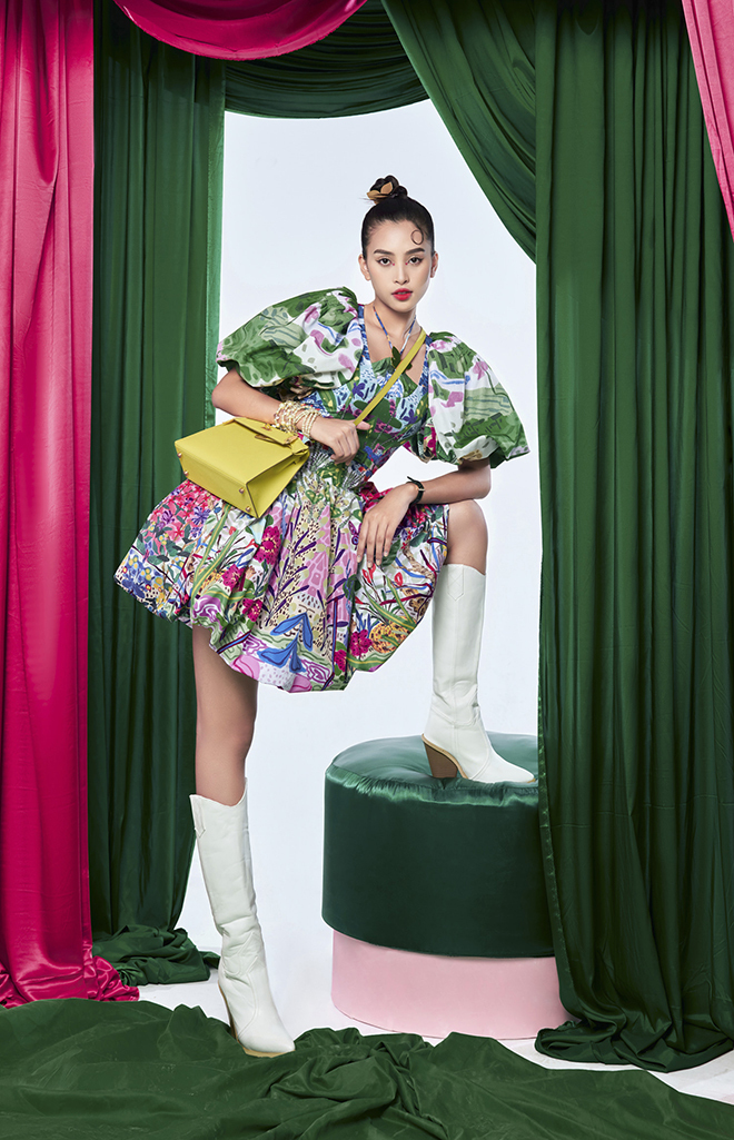 Hoa hậu Tiểu Vy rực rỡ chào hè với những mẫu thời trang độc bản - 5
