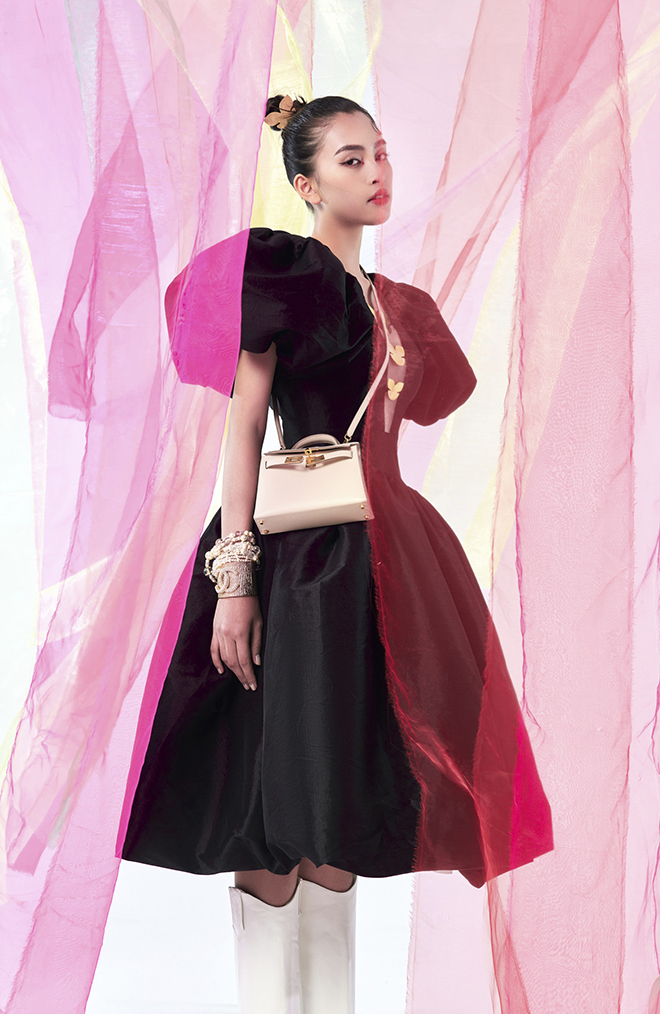 Hoa hậu Tiểu Vy rực rỡ chào hè với những mẫu thời trang độc bản - 8