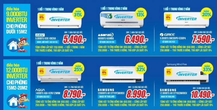 Đầu mùa nóng, thị trường điều hòa loạn khuyến mãi - 2