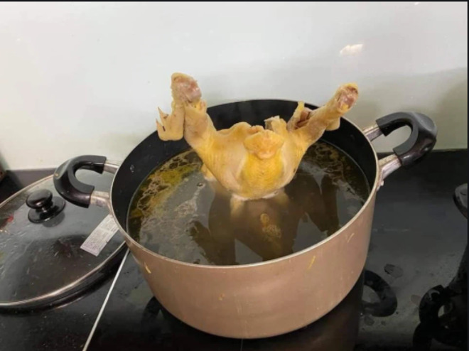 Hoảng hốt trước các món gà 'tấn công thị giác' người ăn, nhìn thôi đã muốn chạy - 6