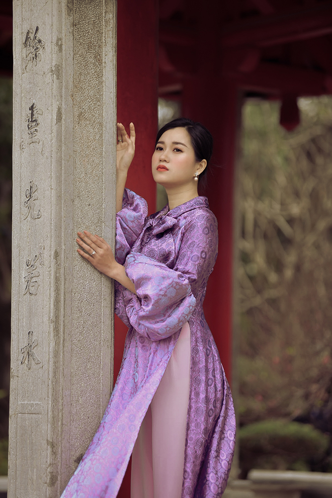 Lâm Vỹ Dạ bỗng nhiên dịu dàng nhờ áo dài của Đức Hùng - 5