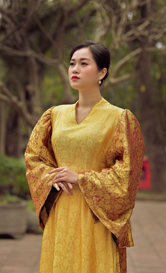 Lâm Vỹ Dạ bỗng nhiên dịu dàng nhờ áo dài của Đức Hùng - 3