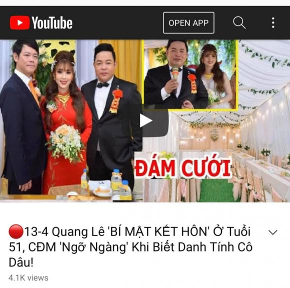 Quang Lê lên tiếng làm rõ tin đồn bí mật kết hôn - 1