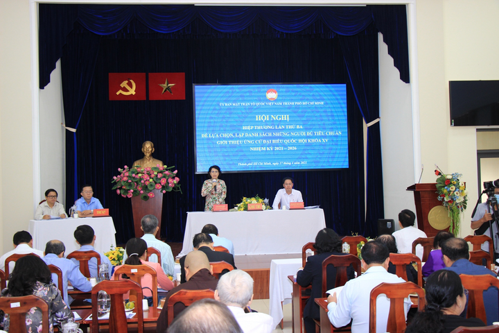 TP.HCM thông qua danh sách 38 người ứng cử Đại biểu Quốc hội khóa XV - 2