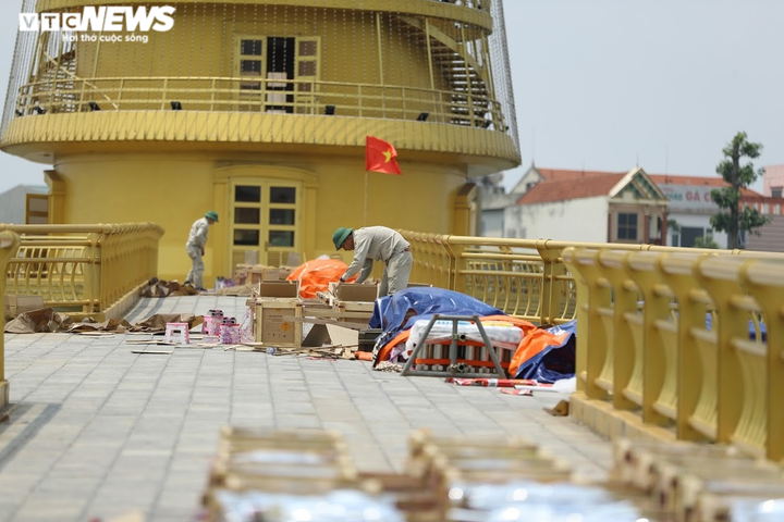 Cận cảnh trận địa pháo hoa lễ hội Đền Hùng 2021 trước giờ khai hỏa - 3