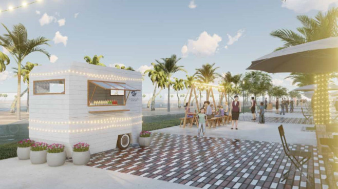 Sắp khai trương biển hồ nước mặn nhân tạo lớn nhất Việt Nam - 2