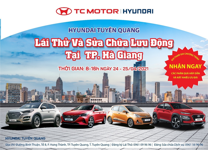 Nhận quà hấp dẫn cùng Hyundai Tuyên Quang - 1