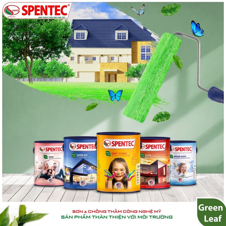 Sơn SPENTEC chống bám bẩn hiệu quả và an toàn với môi trường - 2