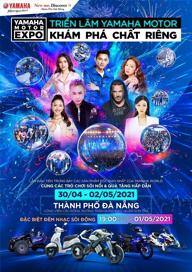 Checkin ngắm pháo hoa cực chất tại Yamaha Expo Đà Nẵng dịp lễ 30/4 - 1