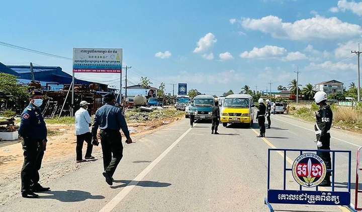 22 tỉnh, thành phố ở Campuchia có người mắc COVID-19 - 1
