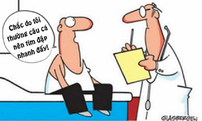 Lý do đáng xấu hổ khiến tim đập nhanh - 1