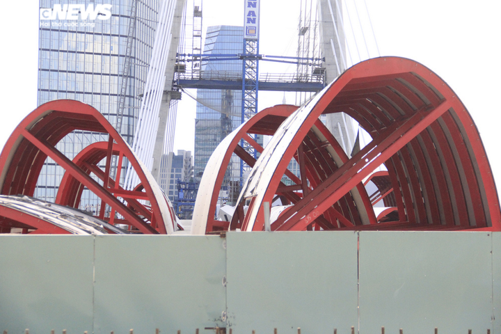 Ảnh: Cầu Thủ Thiêm 2 vẫn 'án binh bất động' sau những lần lỗi hẹn - 5