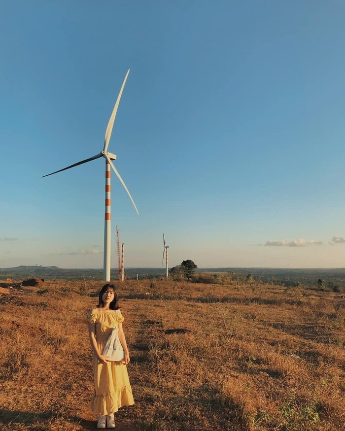 Cánh đồng quạt gió ở Đắk Lắk đẹp như ngoại ô Châu Âu, tha hồ chụp ảnh 'sống ảo' - 5