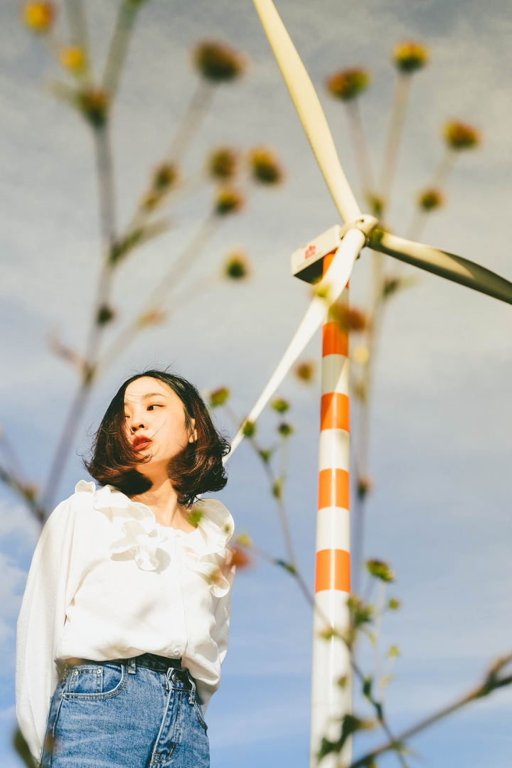 Cánh đồng quạt gió ở Đắk Lắk đẹp như ngoại ô Châu Âu, tha hồ chụp ảnh 'sống ảo' - 3