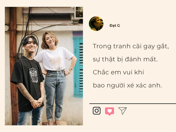 Sao Việt và những 'lời cuối cho cuộc tình': Đạt G nói gì mà bị chê 'văn vở'? - 1