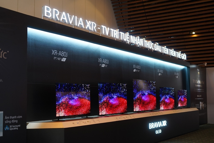 Sony Việt Nam ra mắt thế hệ TV BRAVIA XR 8K LED, 4K OLED và 4K LED - 1