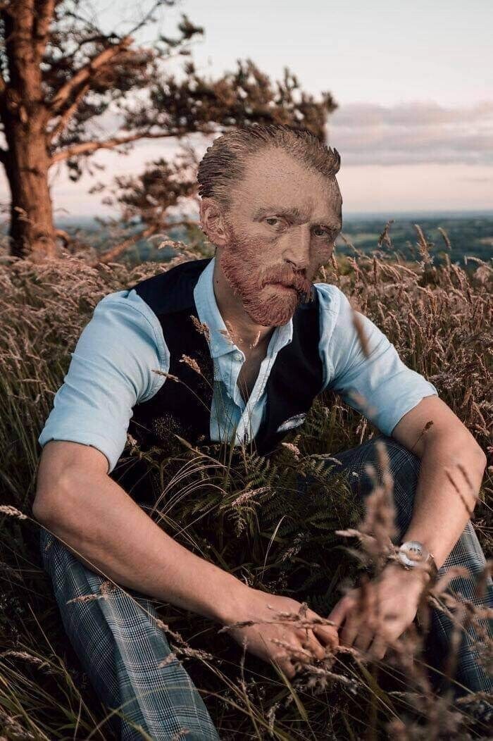 Khi Van Gogh hóa quý ông lịch lãm, 'du hành thời gian' đến thế kỷ 21 dạo chơi - 4