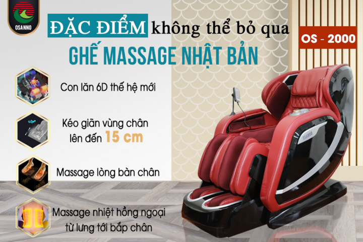 Mách bạn cách chọn một chiếc ghế massage cao cấp - 2