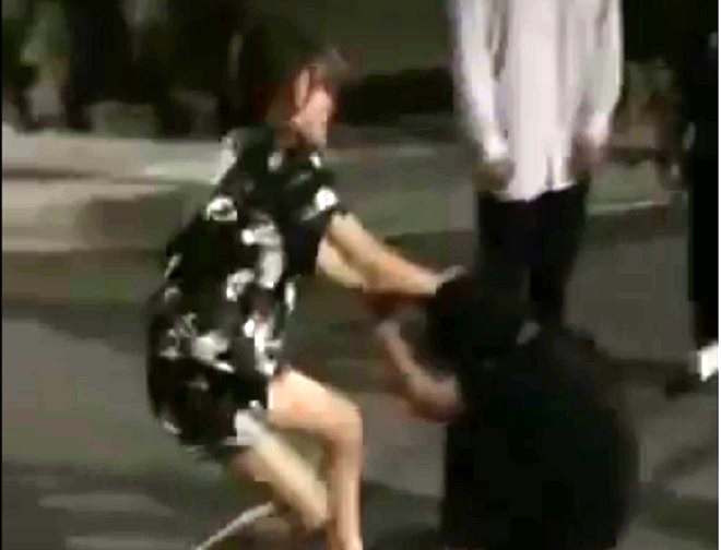 Công an vào cuộc điều tra vụ nữ sinh Hải Phòng bị túm tóc, đánh hội đồng - 1