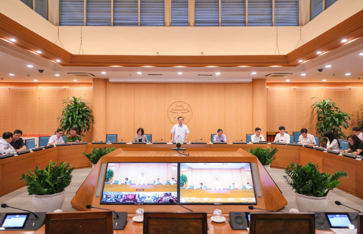 Công an Hà Nội sẽ xử lý nghiêm những người không đeo khẩu trang - 1