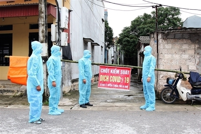 Hà Nam cách ly xã hội xã Đạo Lý sau khi phát hiện 3 ca dương tính SARS-CoV-2 - 1