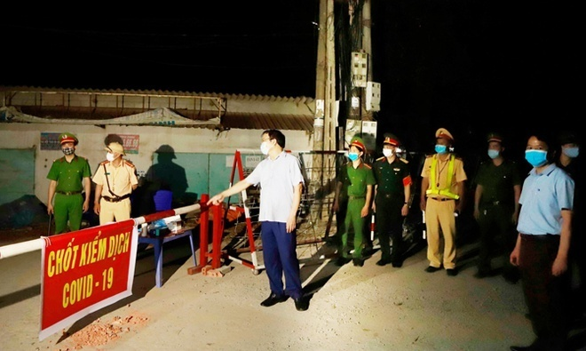 Vĩnh Phúc phong tỏa thêm một thôn để phòng chống COVID-19 - 1