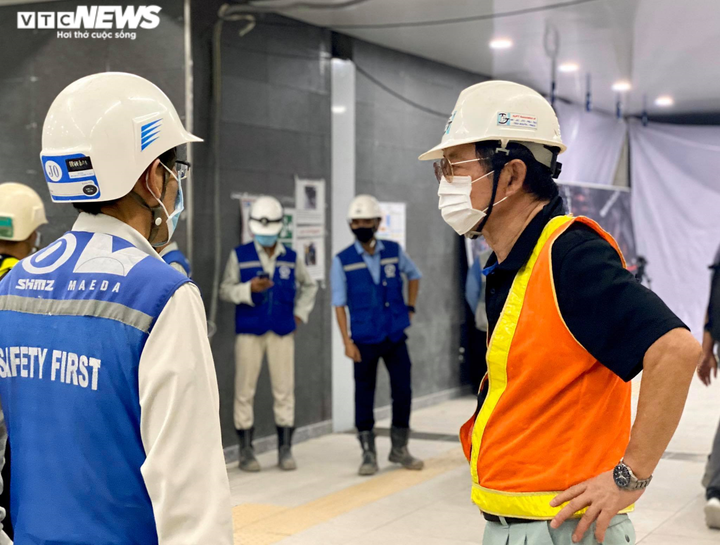 Ảnh: Xuống lòng đất chiêm ngưỡng nhà ga Ba Son 'về đích' - 10