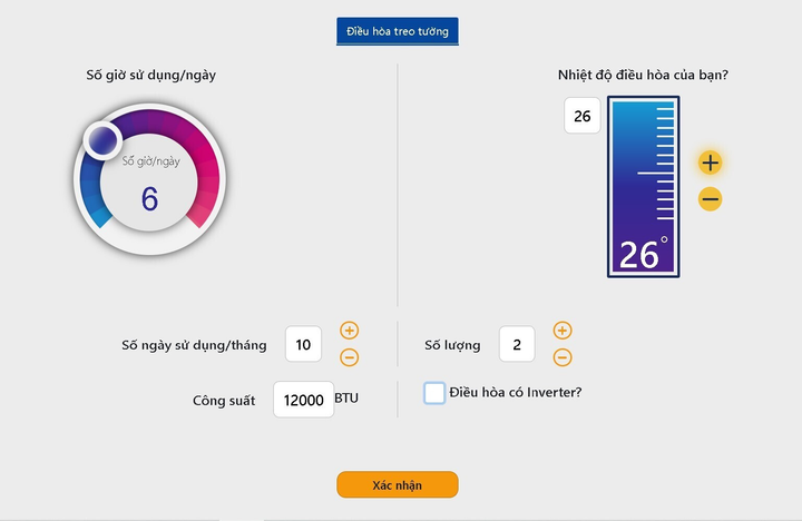 Triển khai công cụ giúp khách hàng ước tính sản lượng tiêu thụ điện sinh hoạt - 1