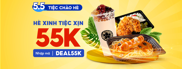 5 quà tặng ưu đãi độc quyền chỉ có trên NowFood 'Tiệc chào hè 5.5' - 3