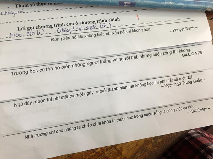 Mẹo ra đề siêu đỉnh của thầy cô khiến học trò hết đường gian lận khi làm bài thi - 10