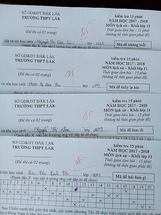 Mẹo ra đề siêu đỉnh của thầy cô khiến học trò hết đường gian lận khi làm bài thi - 2