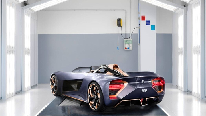 Ngắm siêu xe mui trần lấy cảm hứng từ mô tô của Suzuki - 10