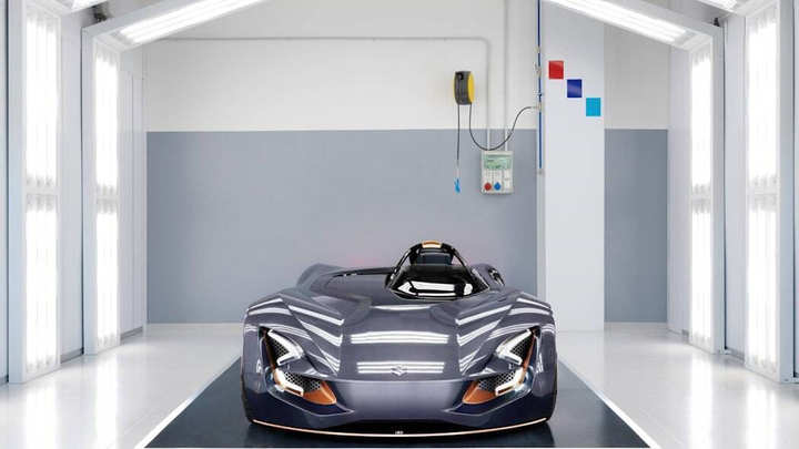 Ngắm siêu xe mui trần lấy cảm hứng từ mô tô của Suzuki - 8