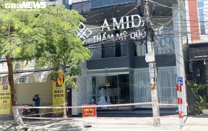 Đà Nẵng thêm 6 trường hợp dương tính SARS-CoV-2, có 4 nhân viên Thẩm mỹ Amida - 1