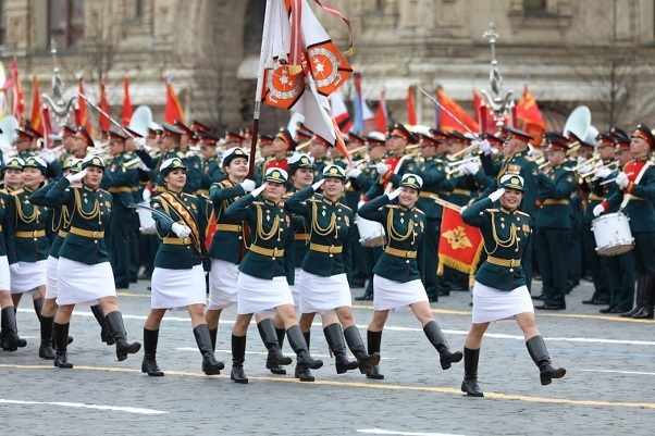 Ảnh: 12.000 quân nhân Nga duyệt binh kỷ niệm 76 năm Ngày Chiến thắng - 9