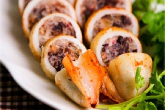 Món ngon mỗi ngày: Mực nhồi thịt chiên giòn - 1
