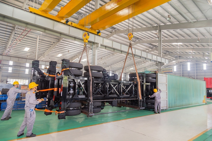 Thaco đẩy mạnh xuất khẩu sơmi rơmoóc sang thị trường Mỹ - 2