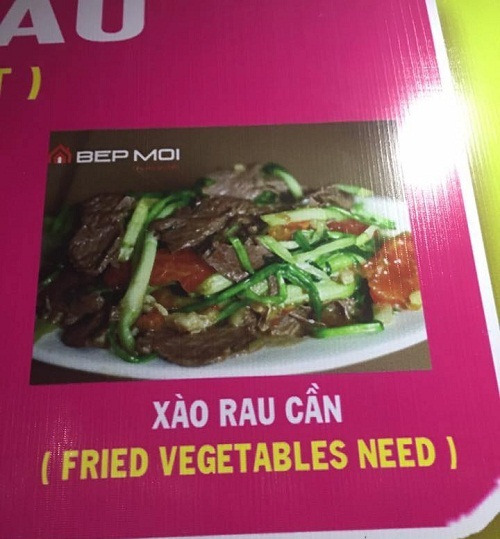 'Cười bò' với thảm họa dịch thuật của các hàng quán, đỉnh hơn cả 'chị Google' - 4