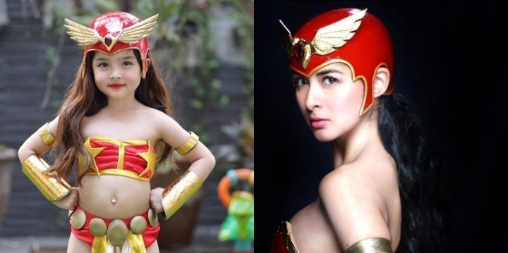 A series of photos between Marian Rivera and her daughter proves that 'beauties give birth to little beauties' - 9