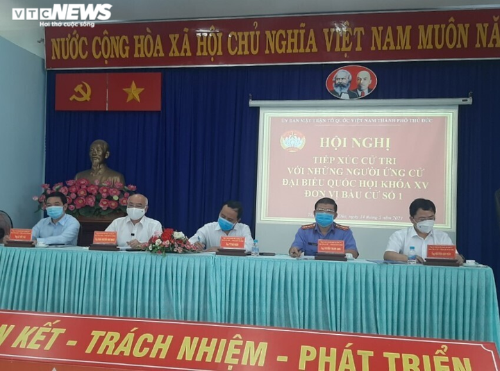 Ứng viên ĐBQH tiếp xúc cử tri ở TP Thủ Đức: Nóng vấn đề quy hoạch đất đai - 1