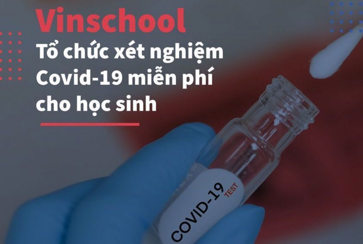 Vinschool xét nghiệm miễn phí COVID-19 cho học sinh - 1