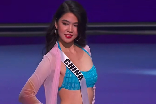 bán kết hoa hậu hoàn vũ ảnh 2 Bán kết Hoa hậu Hoàn vũ 2020: Khánh Vân gợi cảm trình diễn bikini - 2